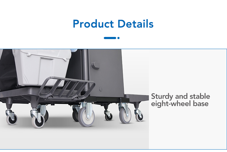 CT Janitorial Cart-Basic - Cleanic Cleaning Equipment